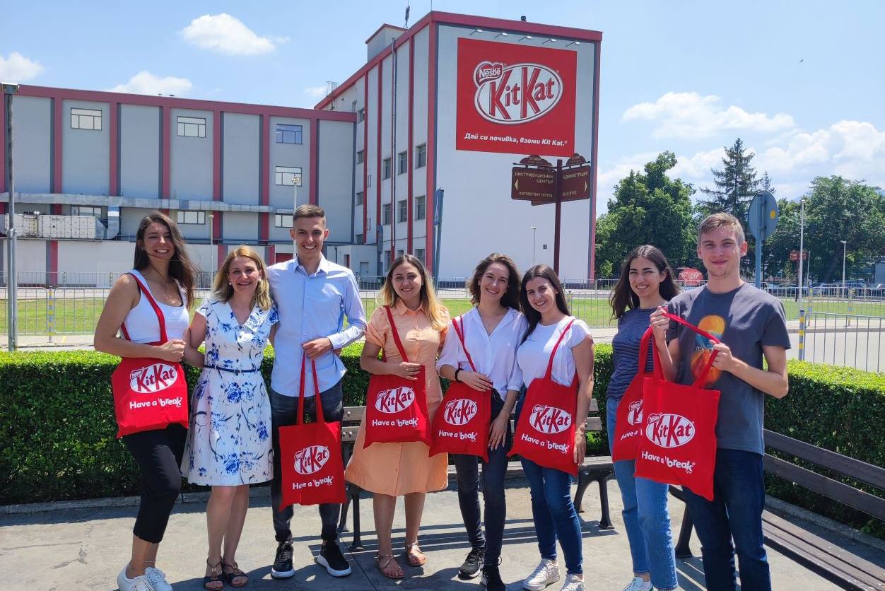 В лятната стажантска програма „Nestlé Summer’s Cool” се включиха студенти от България, Сърбия, Румъния и Хърватска